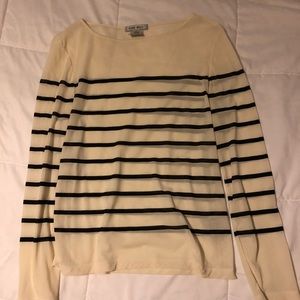 Nine West crop sheer top